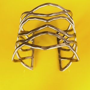 Lucky Brand Statement Gold Cuff Bracelet